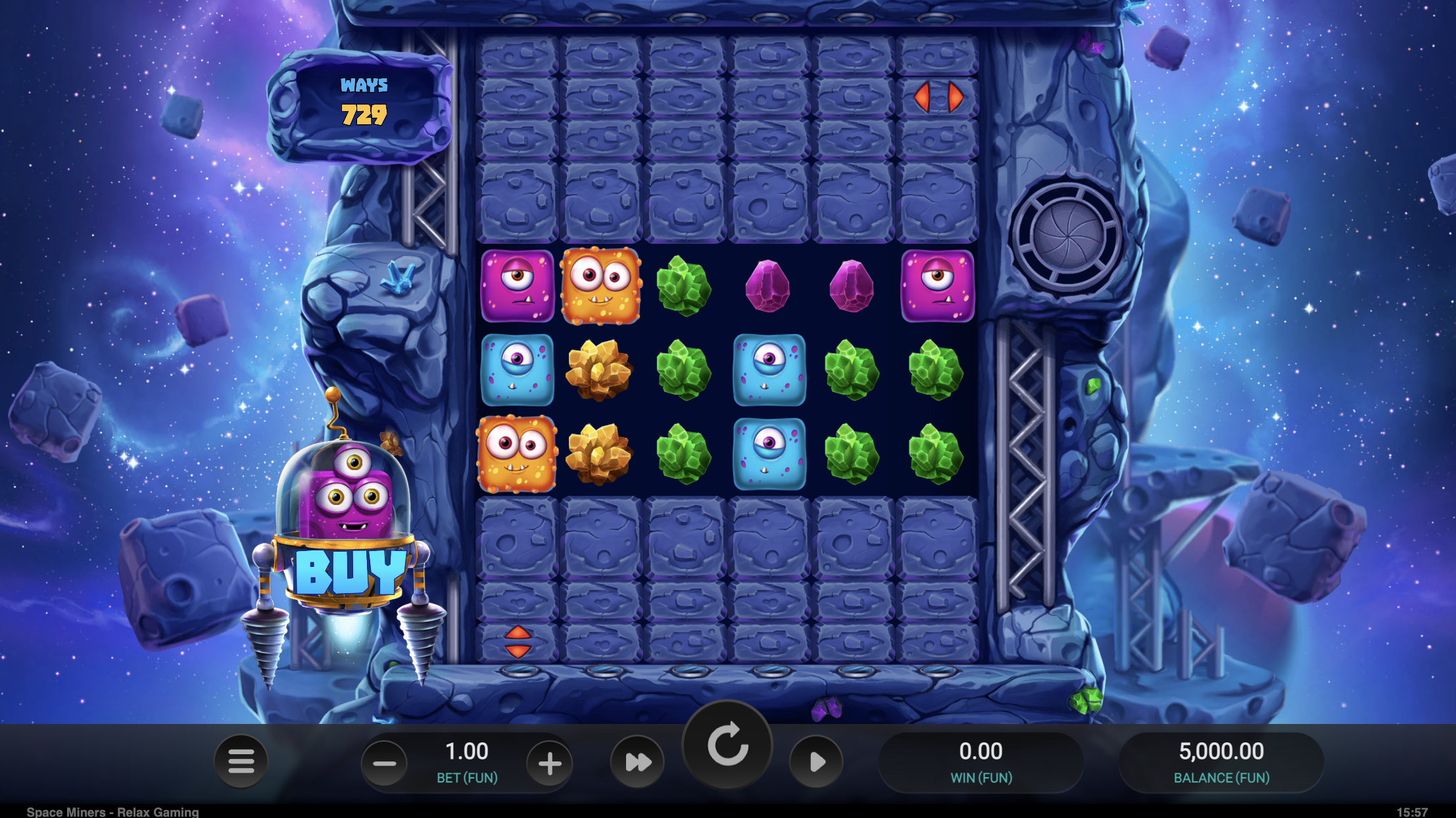 Space Miners by Relax Gaming