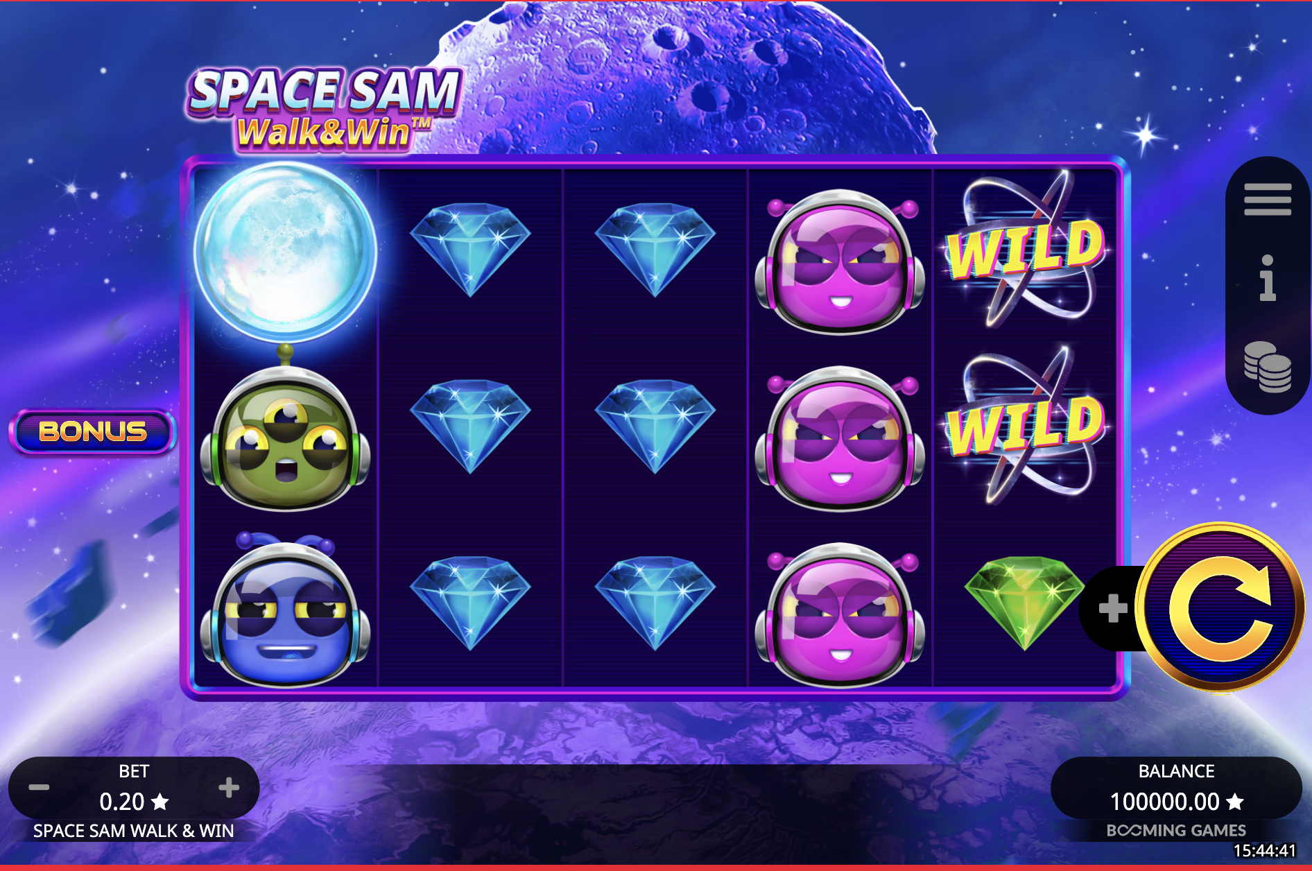 Space Sam Walk by Booming Games