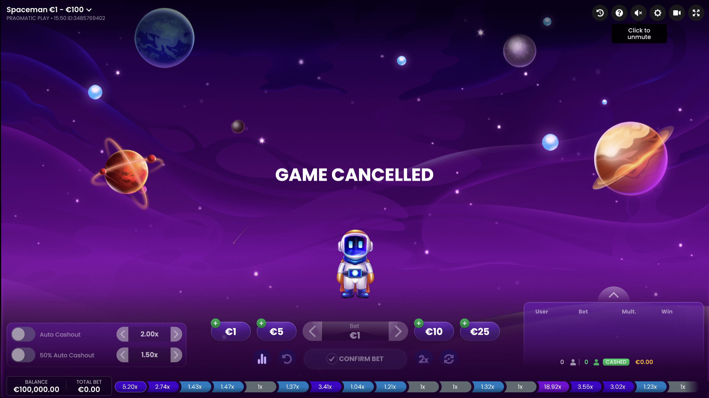 Spaceman by Pragmatic Play